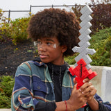 *** NEW FOR 2023 *** Nerf Minecraft Heartstealer Sword, 4 Nerf Elite Foam Darts, Foam Blade, Dart Blaster