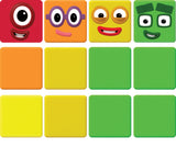 Hand2Mind Numberblocks Reusable Clings 142 (Clings)