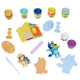 Play-Doh Bluey Make 'n Mash Costumes Playset with 11 Cans of Modeling Compound
