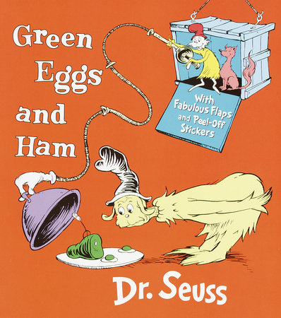 Dr. Seuss's Green Eggs And Ham Lift And Flap Book (comes with stickers)