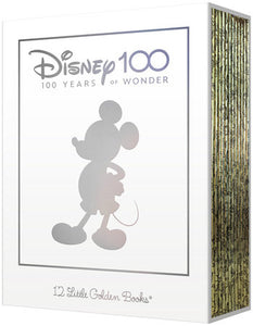 ***NEW FOR 2023*** Disney's 100th Anniversary Boxed Set of 12 Little Golden Books