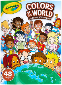 Crayola Colours of the World 48 pg Colouring Book