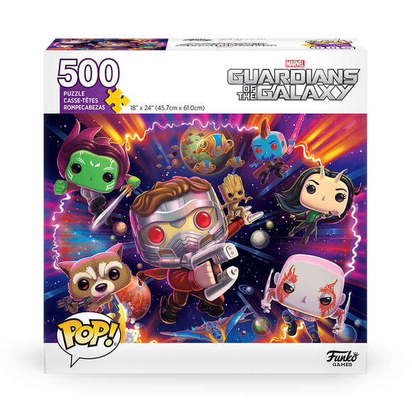 *** NEW FOR 2023 *** Funko POP! PUZZLE – GUARDIANS OF THE GALAXY 500 Piece