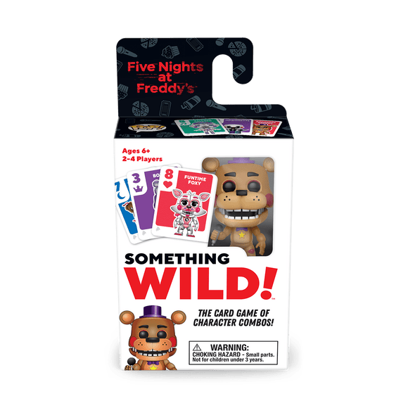 *** NEW FOR 2023 *** FUNKO GAMES : SOMETHING WILD! FIVE NIGHTS AT FREDDY’S – ROCKSTAR FREDDY