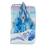 Loungefly Disney Frozen Castle Zip Around Wallet