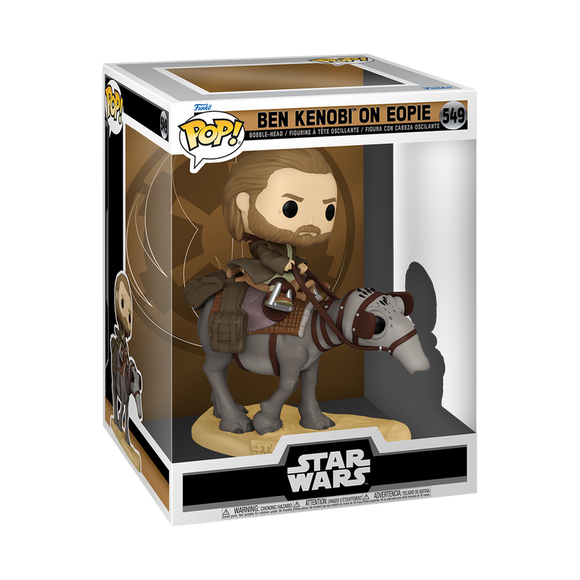 FUNKO
POP! STAR WARS DELUXE BEN KENOBI ON EOPIE