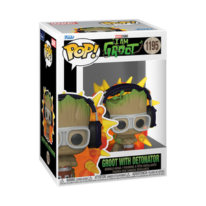 Funko Pop! Marvel Studios I AM GROOT : GROOT WITH DETONATOR