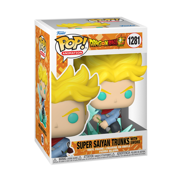 Funko Pop! DRAGON BALL SUPER: SUPER SAIYAN TRUNKS WITH SWORD
