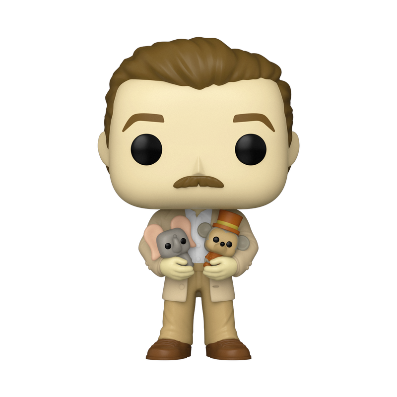 Disney 100th Walt Disney with Dumbo and Timothy Pop Vinyl Figure