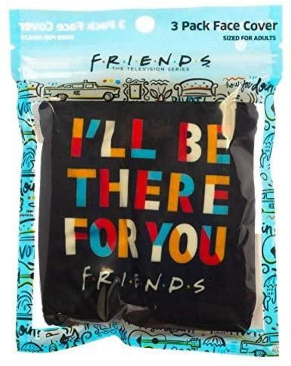 FRIENDS 3 PACK FACEMASKS