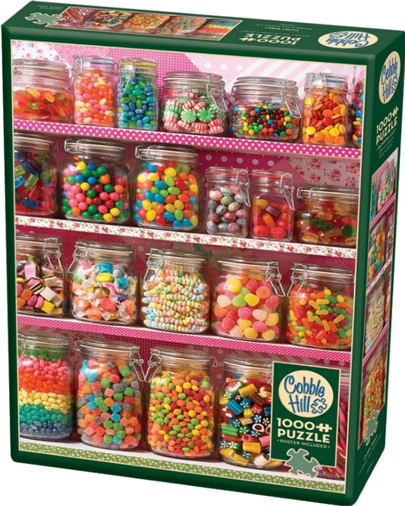 Cobble Hill 1000 Piece Candy Shelf Puzzle