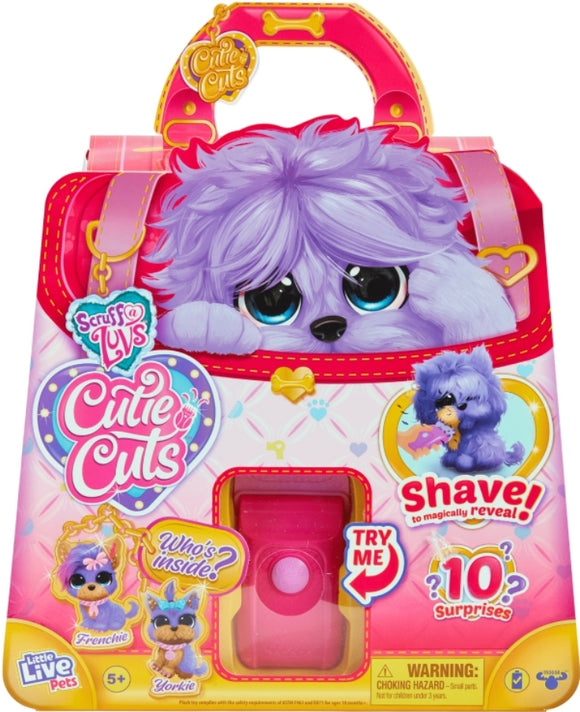 Scruff-a-Luvs Cutie Cuts Purple or Pink Single Pack (Assorted Styles)