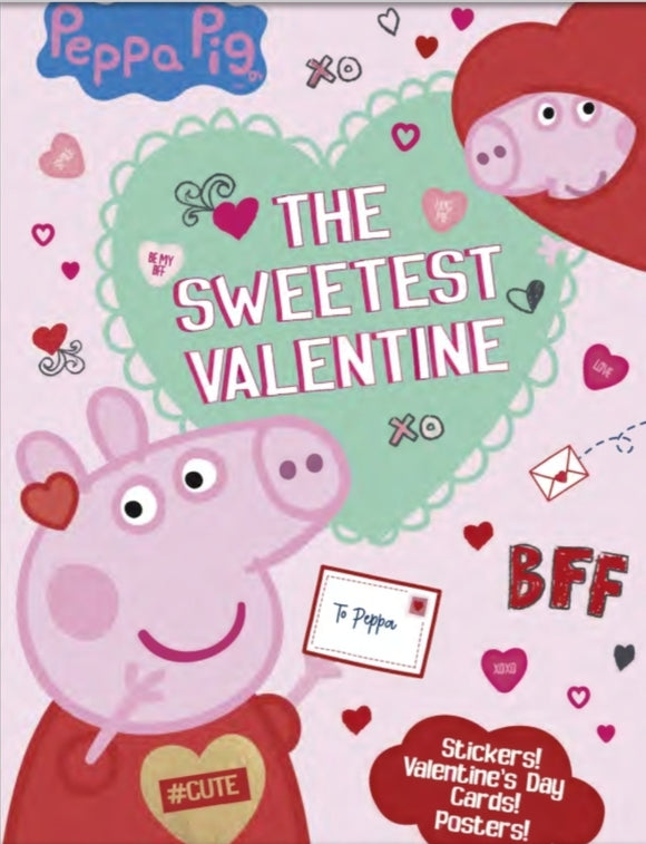 The Sweetest Valentine - STICKERS, VALENTINES DAY CARDS AND POSTER! (Peppa Pig)