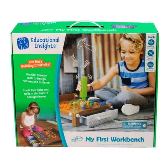 Educational Insights : DESIGN & DRILL MY 1ST WORKBENCH
