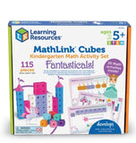 Learning Resources : MathLink® Cubes Kindergarten Math Activity Set - Fantasticals!