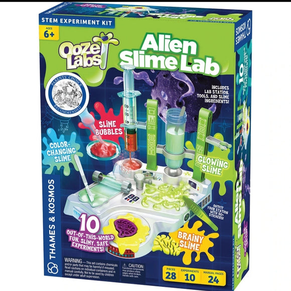 Thames And Kosmos: AWARD WINNING Ooze Labs: Alien Slime Lab