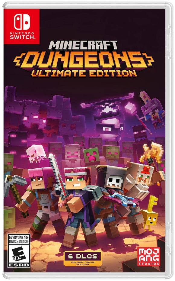 Minecraft Dungeons For The Nintendo Switch