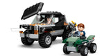 Lego Jurassic World Triceratops Pickup Truck Ambush