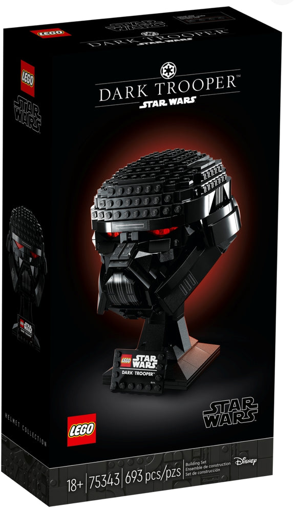 Lego Star Wars Dark Trooper Helmet Colossal Toys Inc