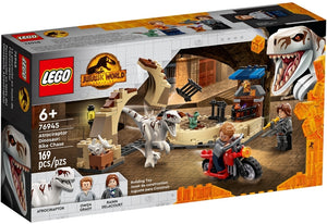 Lego Jurassic World: Atrociraptor Dinosaur: Bike Chase