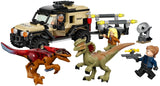 Lego Jurassic World: Pyroraptor & Dilophosaurus Transport