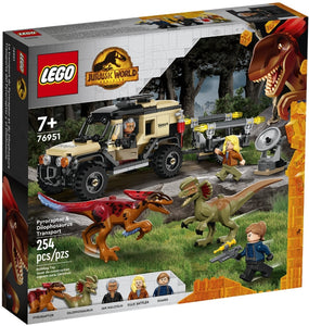 Lego Jurassic World: Pyroraptor & Dilophosaurus Transport