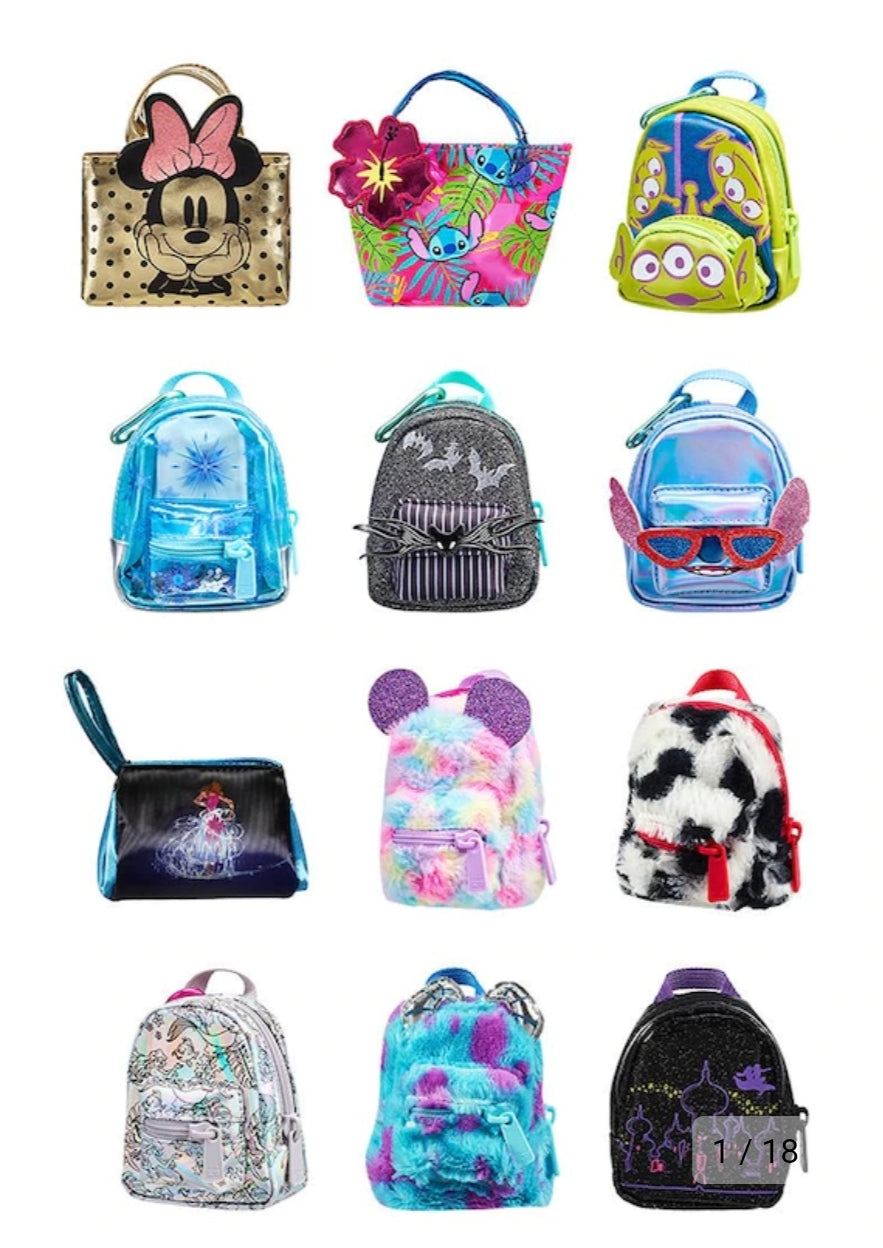 Real Littles Disney Mini Backpacks, Disney Little Doll