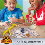Thames & Kosmos: Jurassic World: Dominion Dinosaur Dig - Blue, T. Rex, and Amber