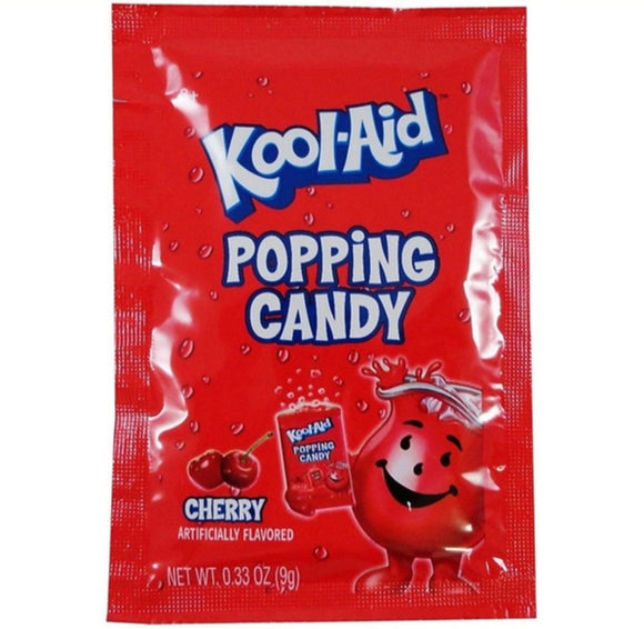 Kool-Aid Popping Candy Pouch - Cherry .33oz