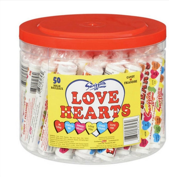 Love Hearts Roll (each)