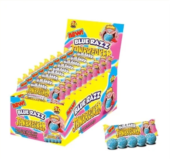 ZED CANDY Blue Raspberry Jawbreaker 5pk