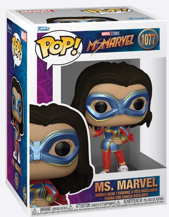 Funko Pop! MS. MARVEL WITH PEACE SIGN - MARVEL STUDIOS MS. MARVEL