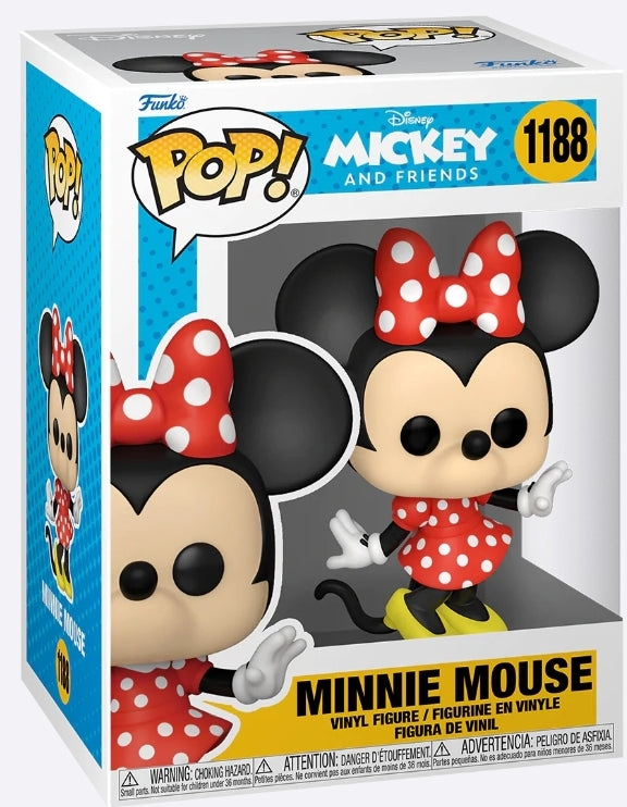 Funko Pop! DISNEY MICKEY & FRIENDS : MINNIE MOUSE (#1188)