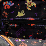 Loungefly : Lilo and Stitch Glow Halloween Candy Cosplay Passport Bag