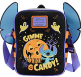 Loungefly : Lilo and Stitch Glow Halloween Candy Cosplay Passport Bag
