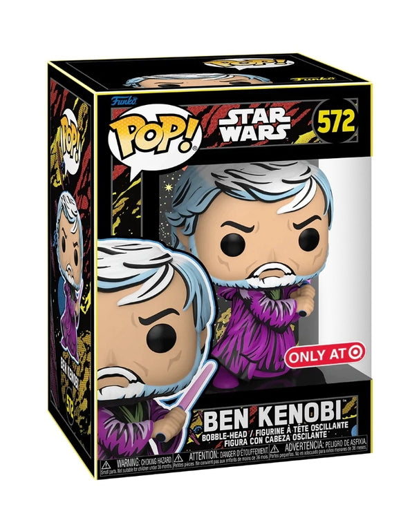 NEW 2023 FUNKO POP! BEN KENOBI - STAR WARS RETRO SERIES Bobble-head