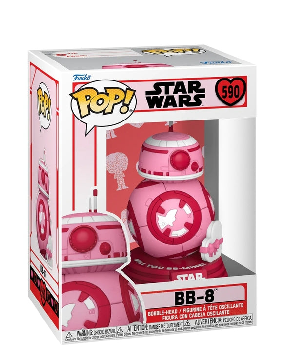 Limited Edition : Funko Pop! Star Wars : BB-8 - VALENTINES