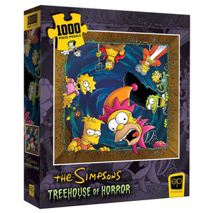 The Simpsons Treehouse of Horror “Happy Haunting” 1000 Piece Puzzle