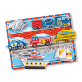 Melissa & Doug Vehicles Chunky Puzzle - 9 Pieces