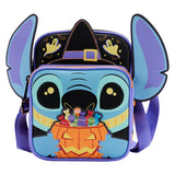 Loungefly : Lilo and Stitch Glow Halloween Candy Cosplay Passport Bag