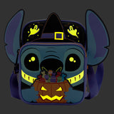 Loungefly : Lilo and Stitch Glow Halloween Candy Cosplay Passport Bag