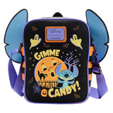 Loungefly : Lilo and Stitch Glow Halloween Candy Cosplay Passport Bag