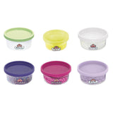 Play-Doh Slime, Crystal Crunch, Super Cloud, and Foam Scented 6 Variety Texture Pack