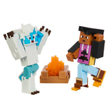*** NEW FOR 2023 *** Minecraft Creator Series Mount Enderwood Yeti Scare Story Pack Figures (INCLUDES 3 DLC CODES)