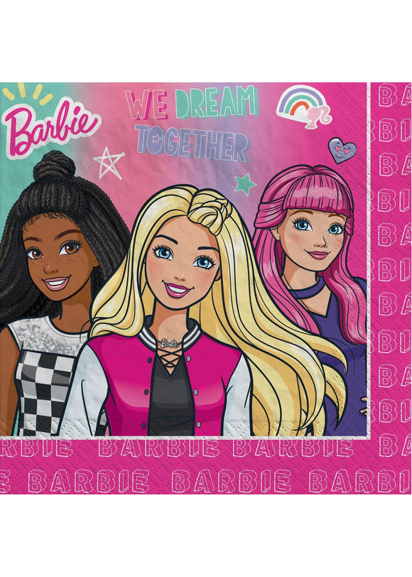 BARBIE LUNCH NAPKINS (16)