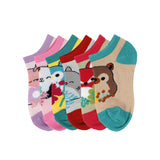 SQUISHMALLOWS - Youth Ankle Socks 6 Pack