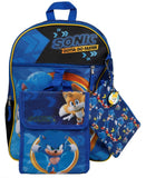 SONIC and Tails - 5 PC BACKPACK SET