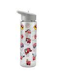 Kirby Pink Puff - Single Wall UV Water Bottle - 24 oz
