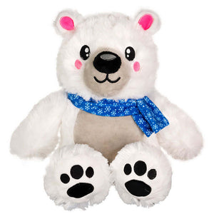 Holiday 10" CANDY CANE SCENTED Smanimals (Polar Bear)