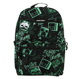 Kids Mincraft Backpack Beware Ender Man